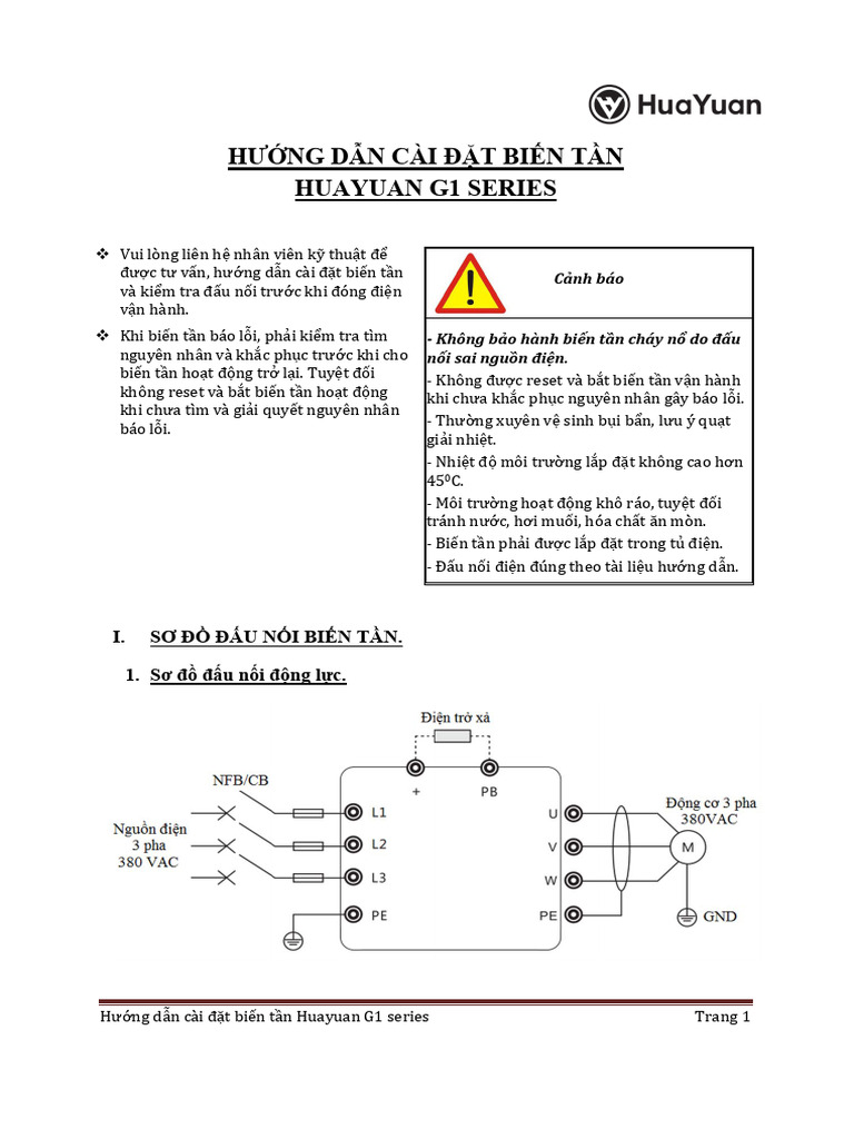 Huong dan cai dat bien tan huayuan g1 2018 tieng viet pdf