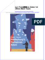 PDF of Hadleyburg U Yozlastiran Adam 1St Edition Mark Twain Full Chapter Ebook
