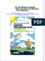 PDF of Adaptasi Dan Mitigasi Dampak Perubahan Iklim Subsektor Hortikultura Tim Penyusun Full Chapter Ebook