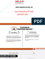 BIM IMPLEMENTATION Pembangunan Gedung Sarana RS. Sepaku