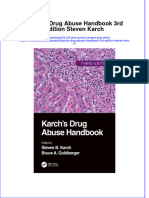 Full Ebook of Karchs Drug Abuse Handbook 3Rd Edition Steven Karch Online PDF All Chapter