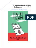 PDF of Al Cincilea As 6Th Edition Rodica Ojog Brasoveanu Full Chapter Ebook