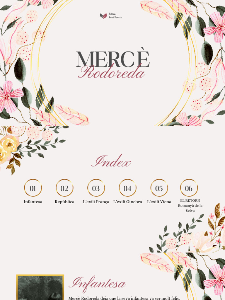 Mercè Rodoreda - Font | PDF