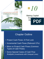 Chapter 8 (P2) - Making Capital Investment Decisions (S202)