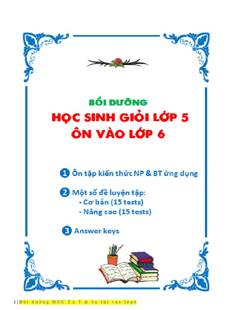B I Dư NG HSG Và Ôn Vào L P 6 | PDF