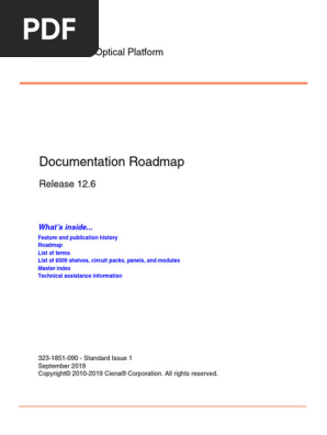 323-1851-090 (6500 R12.6 Roadmap) Issue1 | PDF | License