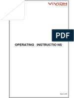 15.operating Instructions