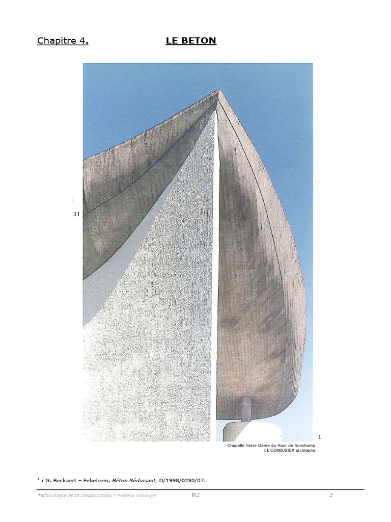 Béton : Composition et Applications | PDF | Béton | Ciment