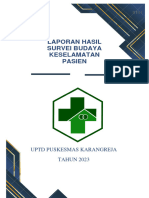 5.4.2.a LAPORAN SURVEI BUDAYA KESELAMATAN PASIEN TAHUN 2023