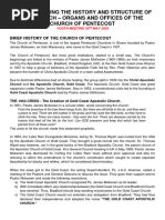 History of the Church of Pentecost | PDF | Pentecostalism | Ghana