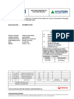 Data Sheet for Transfer Pump Motor for Vacuum Deaeration Package