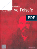 3536 Lenin Ve Felsefe Louis Althusser Bulend Aksoy 1989 121s