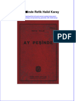 Full Download Ay Pesinde Refik Halid Karay Online Full Chapter PDF