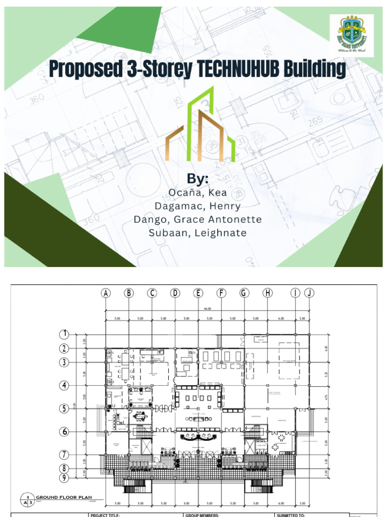 Proposed TechHub Building Plans | PDF | Printing