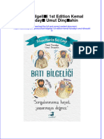 Download pdf of Bati Bilgeligi 1St Edition Kemal Karadayi Umut Dincsahin full chapter ebook 