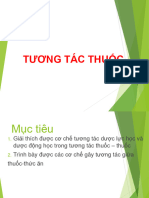 TƯƠNG TÁC THUỐC