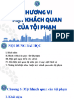 Chương 6. Mặt khách quan của tội phạm