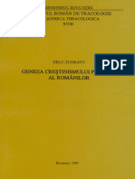Zugravu Geneza Crestinismului Popular Al Romanilor 1997