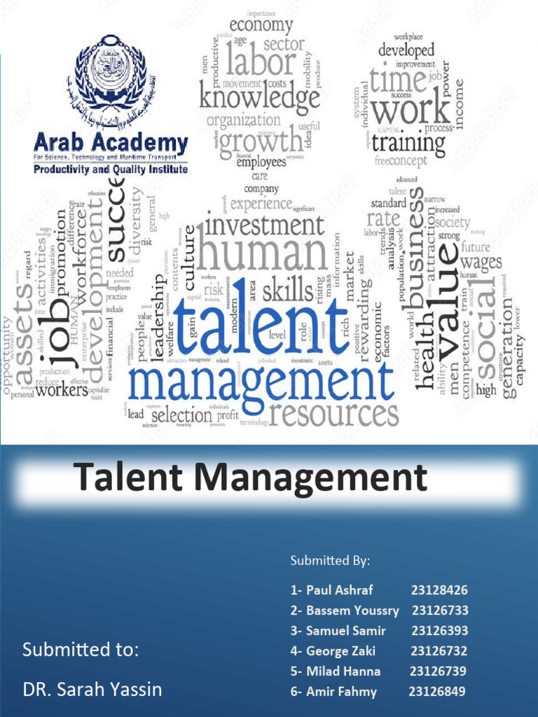 Talent Management Pdf Talent Management Human Resources
