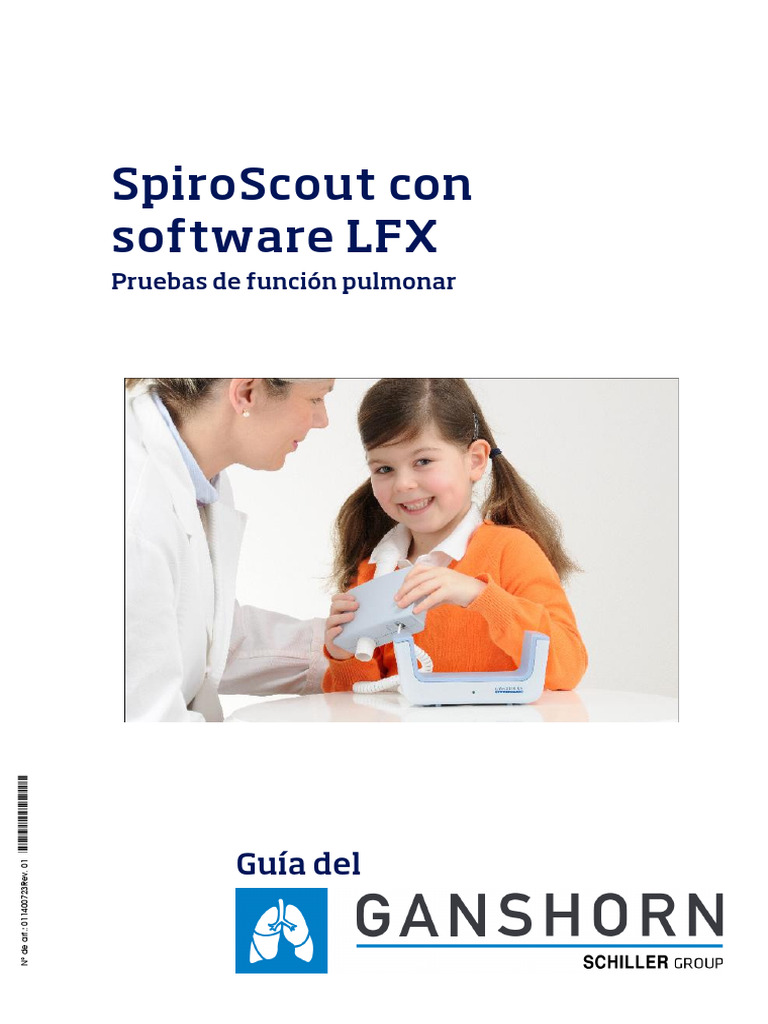 Guía de uso del SpiroScout LFX | PDF | LAN inalámbrico | Oxígeno