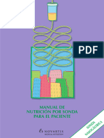 Manual Nutricion Por Sonda Para Pacientes SNG