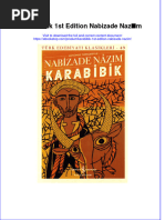 PDF of Karabibik 1St Edition Nabizade Nazim Full Chapter Ebook | PDF