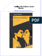 PDF of Karasevdalilar 6Th Edition Javier Marias Full Chapter Ebook