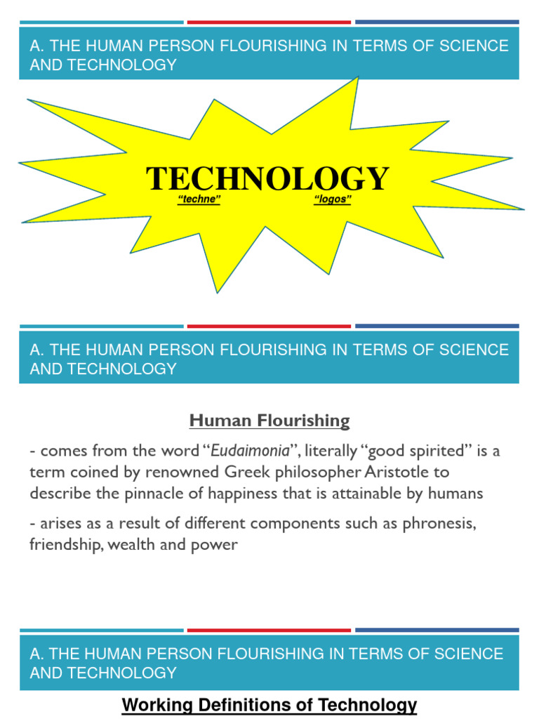 Science & Tech: Human Flourishing | PDF | Science