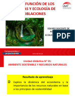 Tema 2 Ecología, Funcionamiento de Ecosistemas y Ecología de Poblaciones