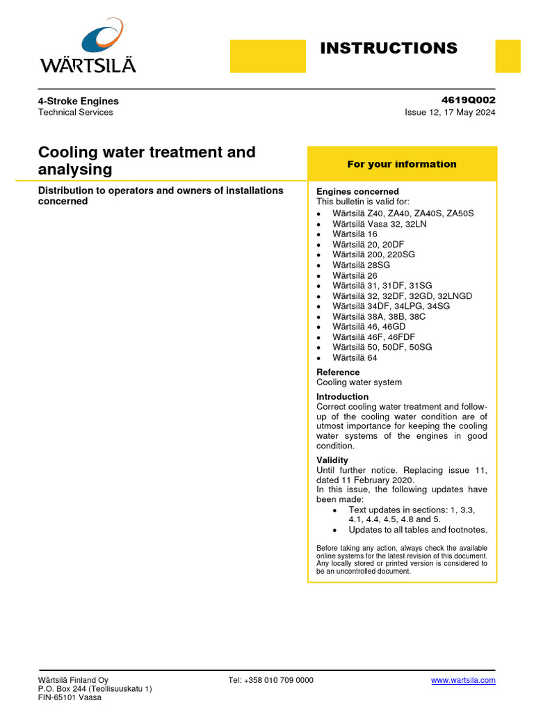 Nitrite Concentration in Cooling Water Systems | PDF | Corrosion ...