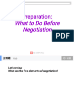 2.prepartion before negotiation