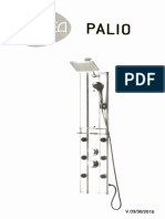 Instruções da Hidromassagem vertical Palio