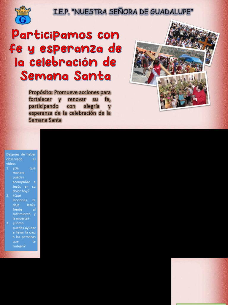 Fe y Esperanza en Semana Santa | PDF | Pascua de Resurrección | Jesús