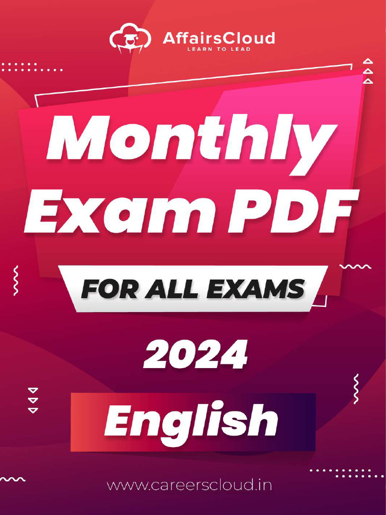 AC Exam PDF January 2024 by AffairsCloud 1 | PDF | Reserve Bank Of ...