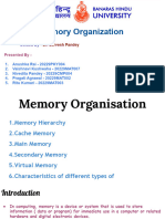 Memory Organization Assignment