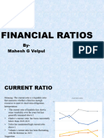 Financial Ratios: By-Mahesh G Velpul