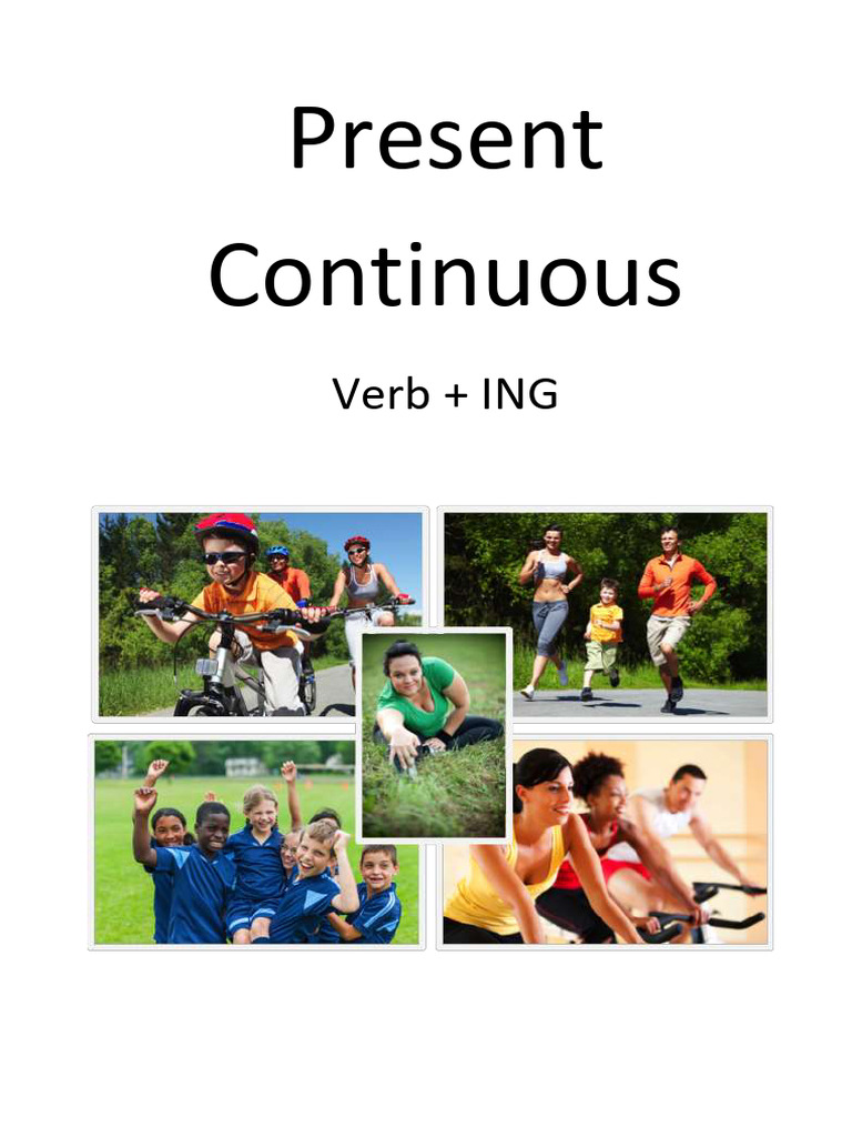 Present Continuous Verb Usage Guide | PDF | Verb | English Language
