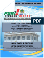 Modul Projek - SMK PGRI 1 GRESIK - Pembuatan Minyak Kemiri