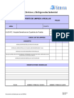 Formato Reporte de Servicio Bombas