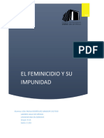 Feminicidio y Su Impunidad.2