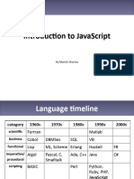 Javascript - Intro