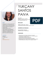 YUKÇANY SANTOS - Curriculo