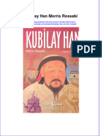 PDF of Kubilay Han Morris Rossabi Full Chapter Ebook