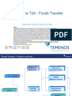7) Introduction To T24 - Funds Transfer - T2ITC - Funds Transfer