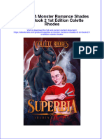 Full Ebook of Superbia A Monster Romance Shades of Sin Book 2 1St Edition Colette Rhodes Online PDF All Chapter