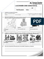 Práctica #07 - La Economía Como Ciencia Social
