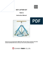 Sky Lifter Kit: TA801A Instruction Manual