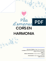 2.0 Pla D'empresa Cors en Harmonia