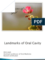 Landmarks of Oral Cavityاستاد حلی