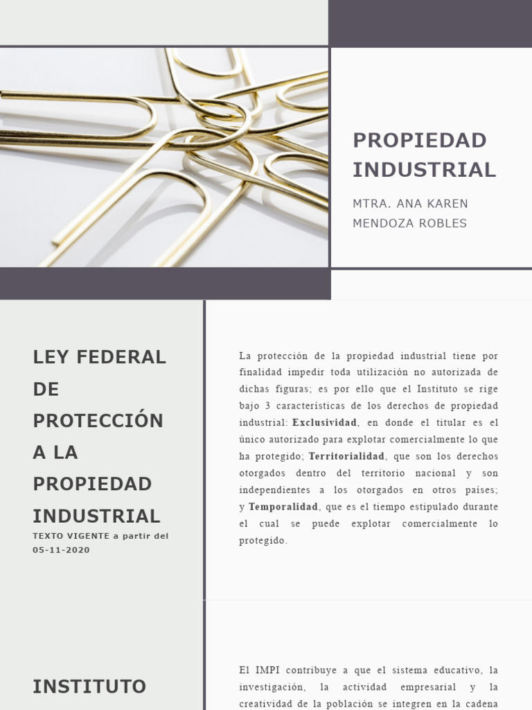 Propiedad Industrial | PDF | Patentar | Marca